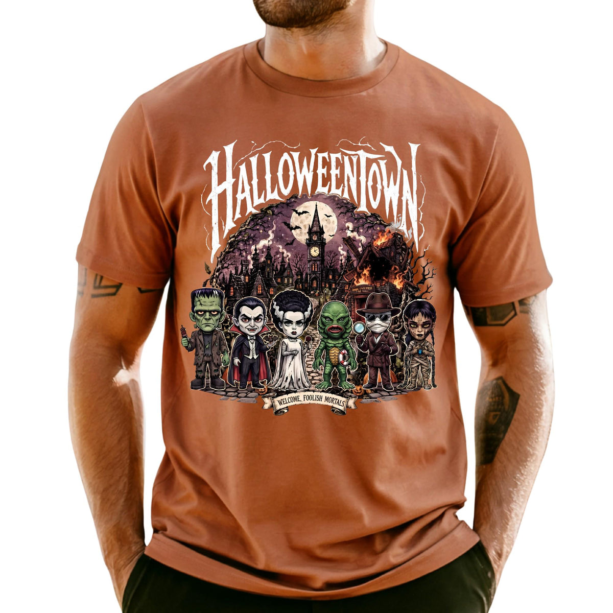 Comfort Colors Halloweentown Dark Universe Shirt, Epic Universe Halloween Shirt, Spooky Season Gift