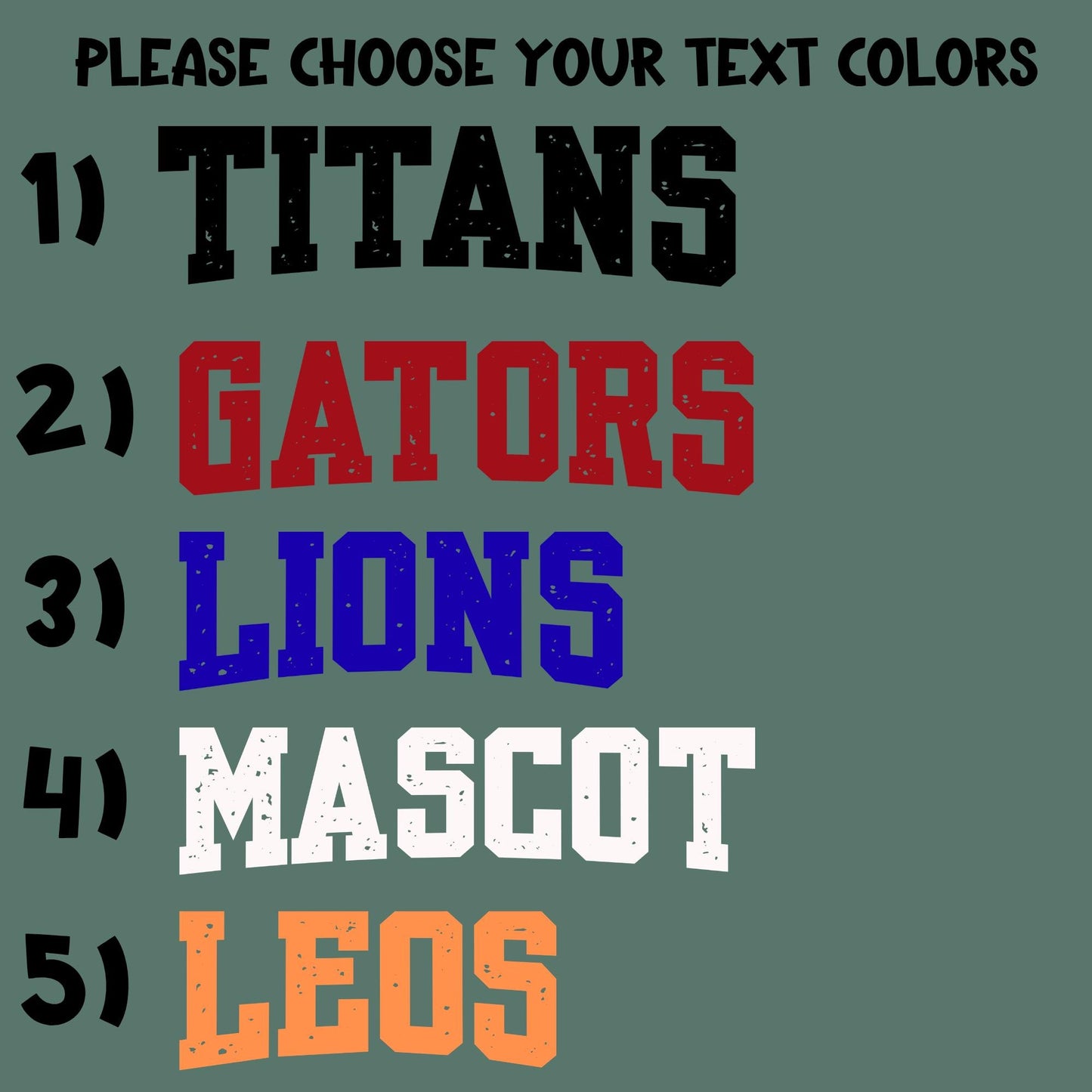 Custom Comfort Colors® School Mascot Shirt, School Logo Shirt, Team Mascot Name Tee, Back To School Tee